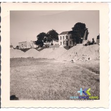 Lobith 1974 Bouw Tunnel Transsedijk -Komstraat (1)